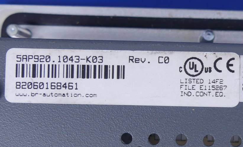 B&R Automation 5AP920.1043-K03