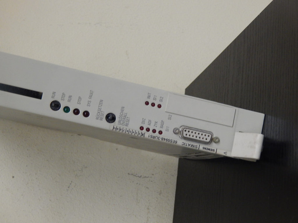Siemens Simatic S5 Zentralbaugruppe CPU 6ES5948-3UR51 6ES5 948-3UR51 E-Stand: 01