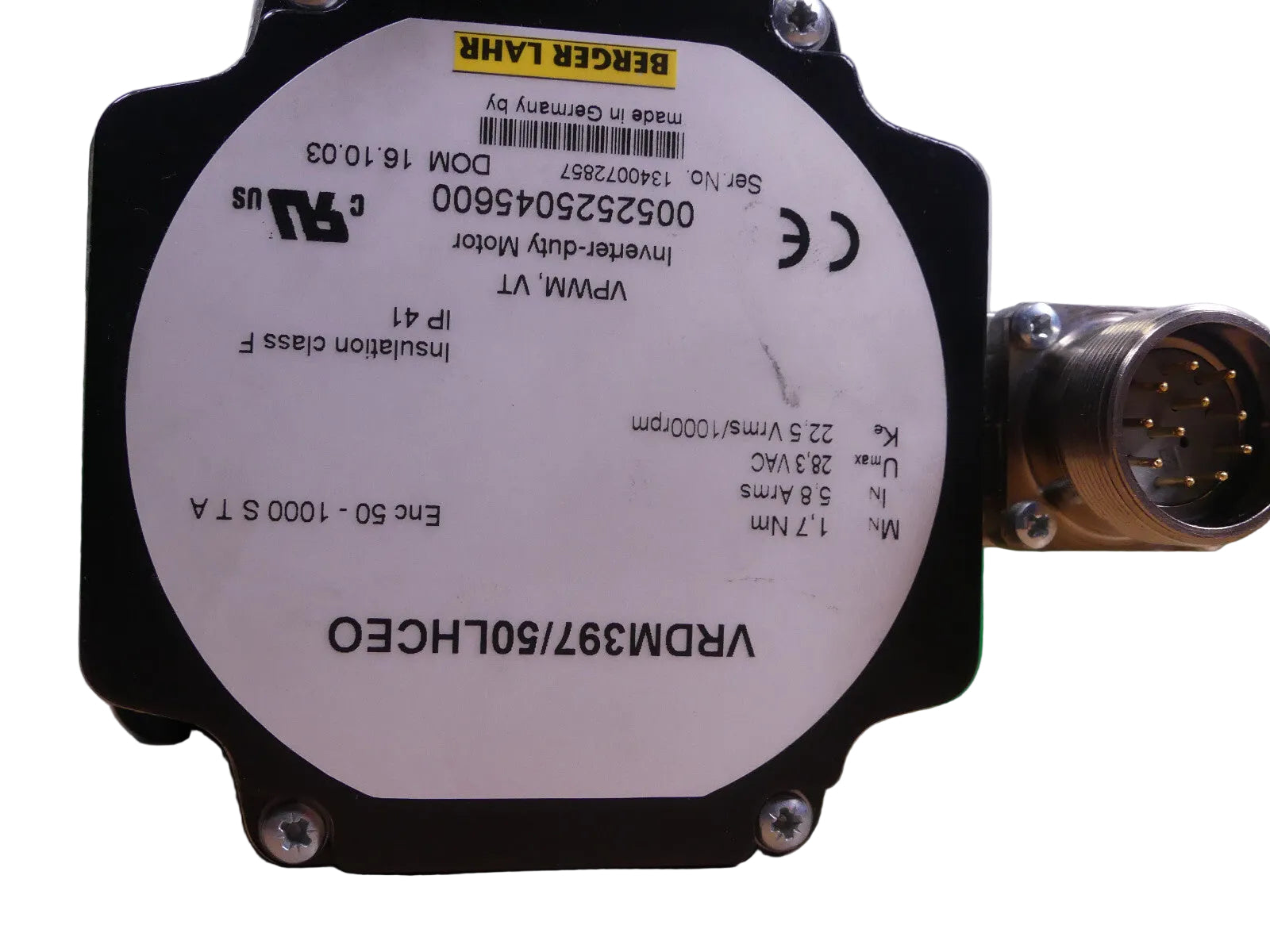 Berger Lahr VRDM397/50LHCEO Motor s.Bilder