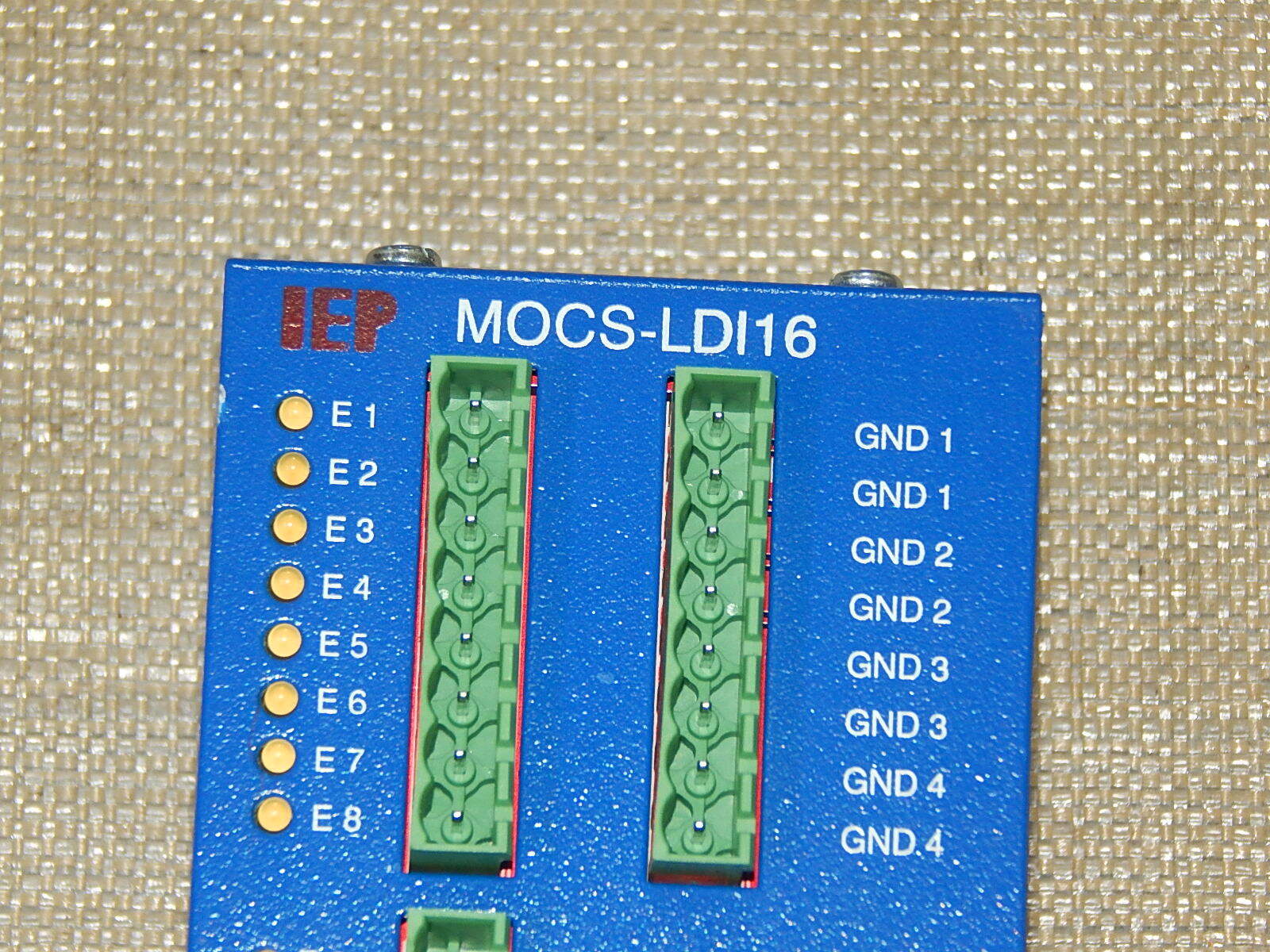  IEP ProSeS MOCS-LDI16    Seriennummer. 024806  Unbenutzt