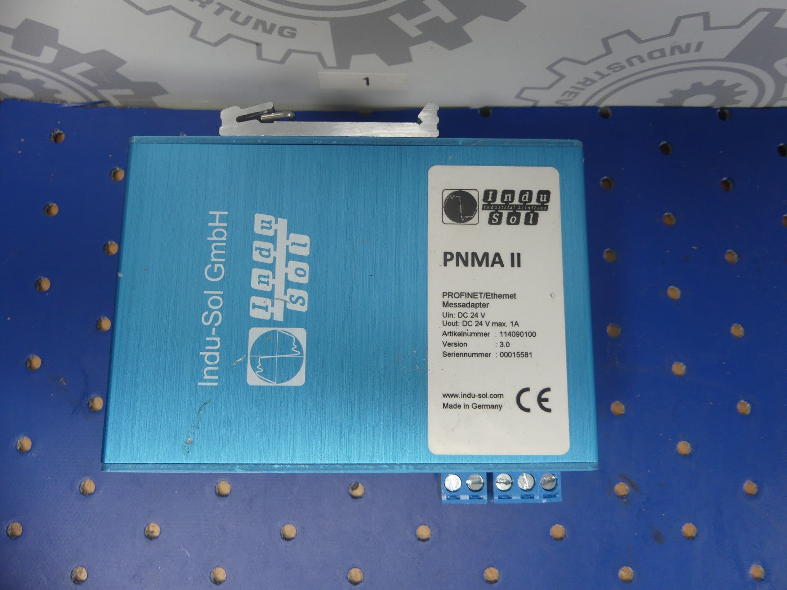 Indu-Sol PNMA II PROFINET Messstelle Messadapter 114090100