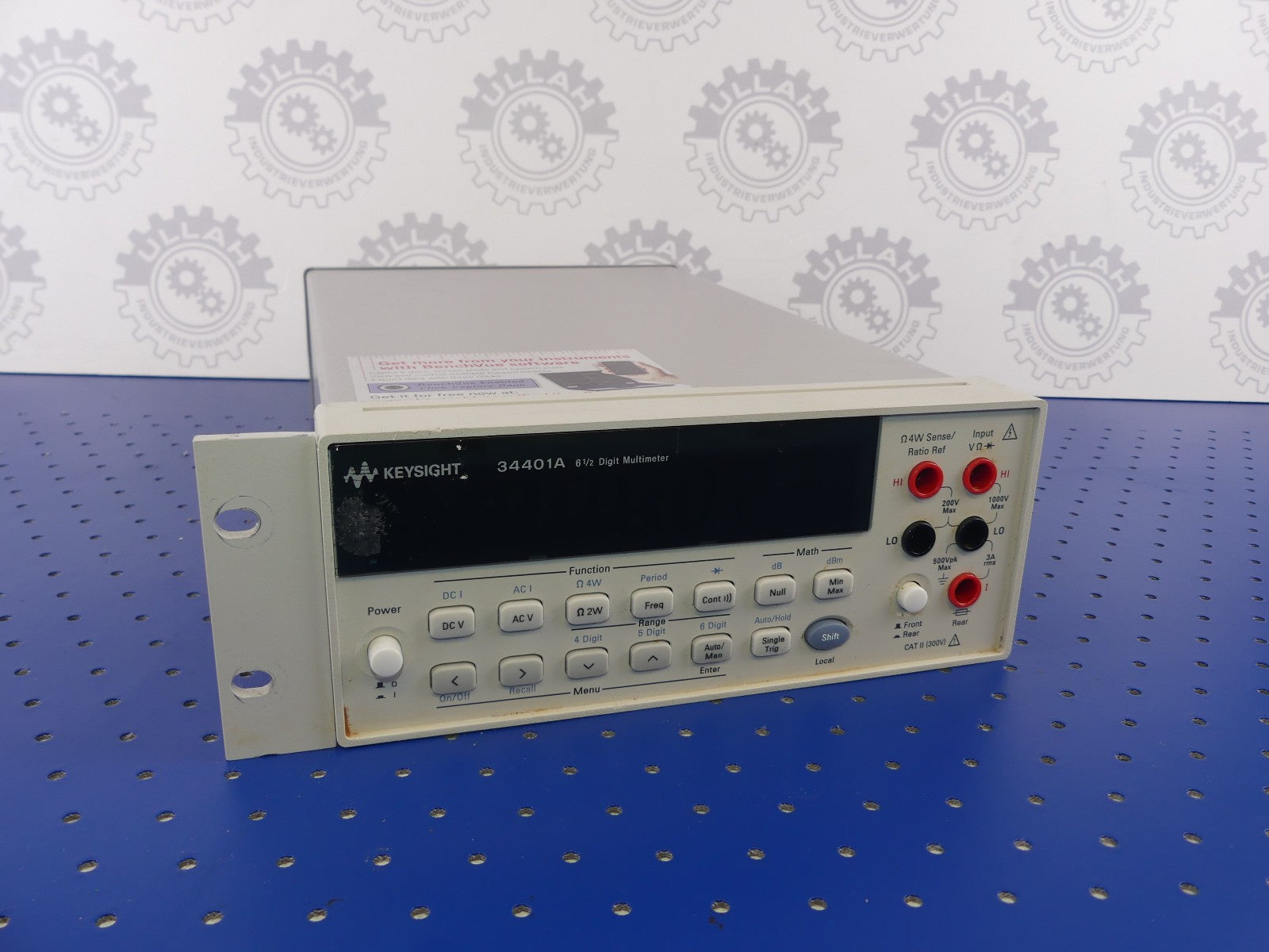 KEYSIGHT 34401A 6 1/2 Digit Multimeter