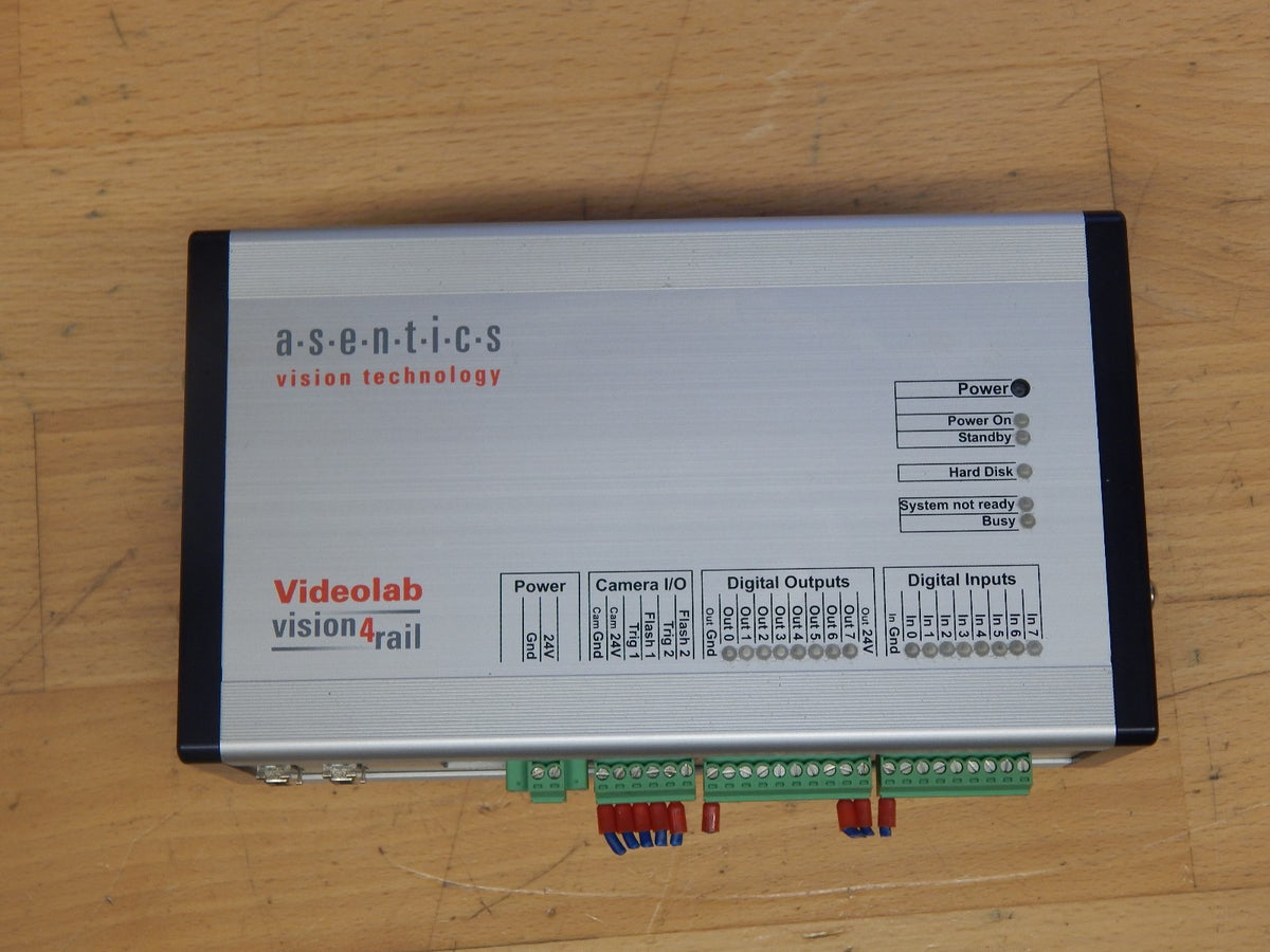 Asentics Vision technology Videolab Vision4rail  1GB