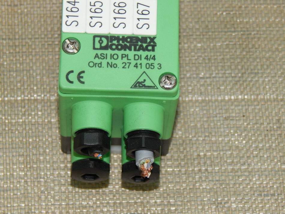 Phoenix Contact 2741053  ASI IO PL DI 4/4 Digital Input/Output Modul
