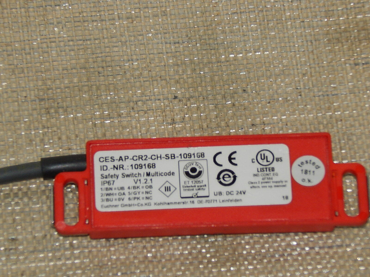  Euchner CES-AR-CR2-CH-SB-109168 Safety Switch/ Multicode