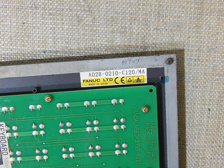  Fanuc Tastatur Einheit A02B-0210-C120 / Ma,  Used