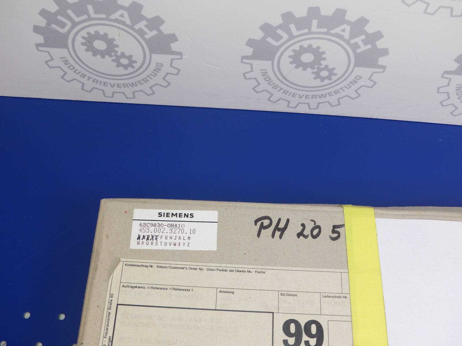 SIEMENS 6SC9830-0HA10