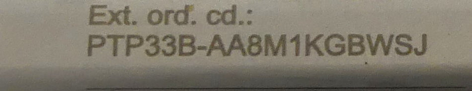 Endress+Hauser  PTP33B-AA8M1KGBWSJ