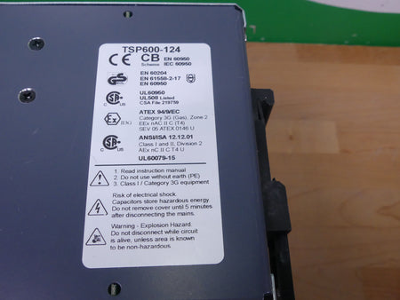 TRACO POWER TSP 600-124  Industrielle Netzteil 24VDC 25A