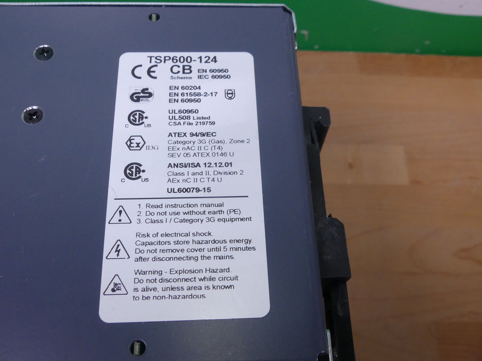 TRACO POWER TSP 600-124  Industrielle Netzteil 24VDC 25A