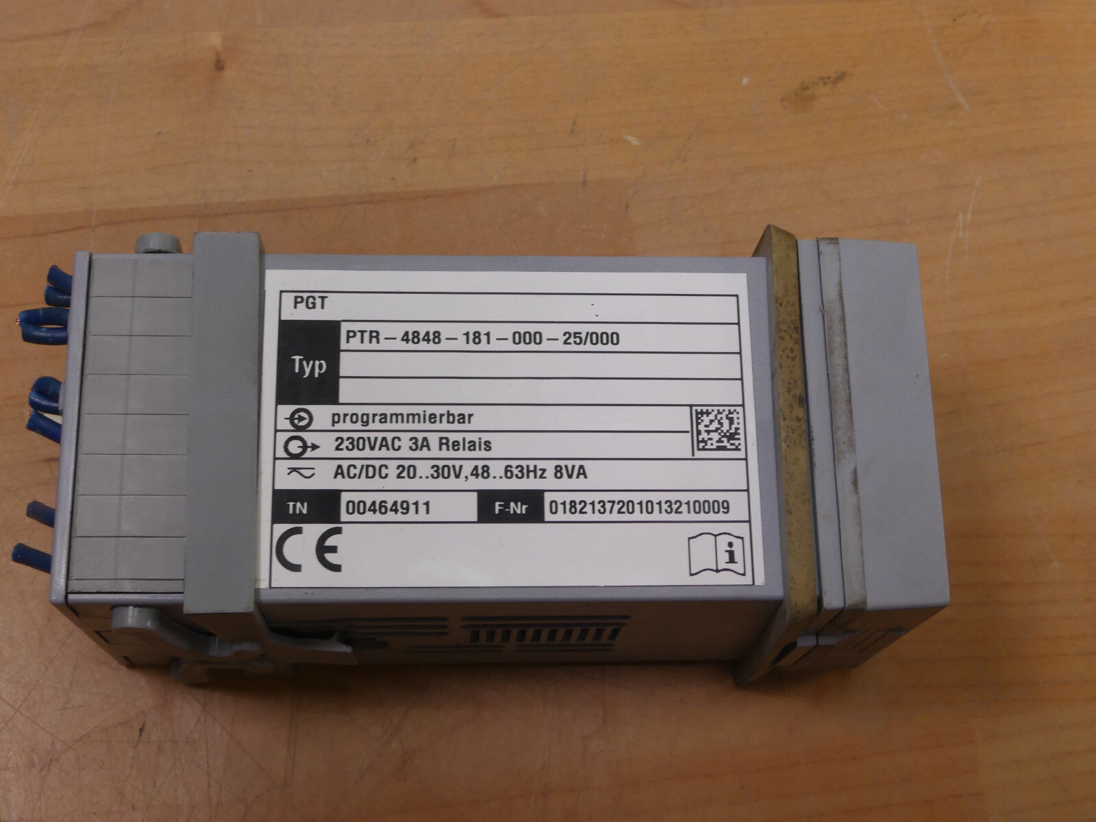 PGT  PTR-4848-181-000-25/000