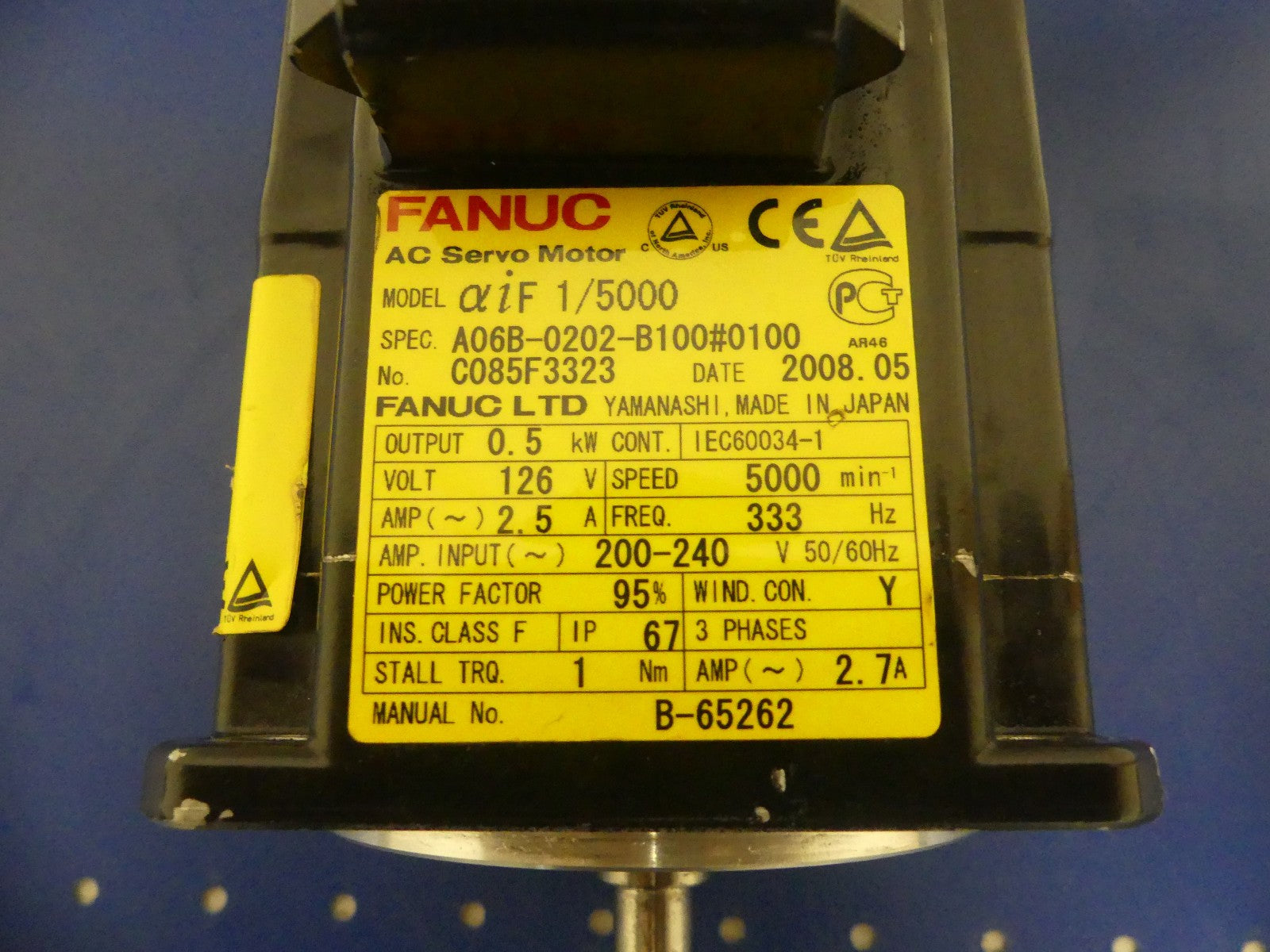 Fanuc A06B-0202-B100#0100
