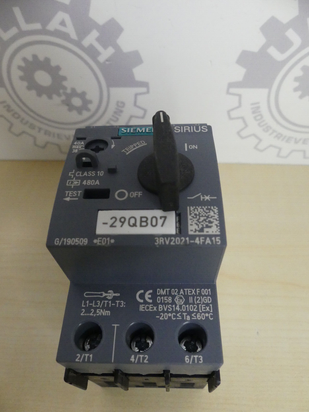 SIEMENS 3RV2021-4FA15