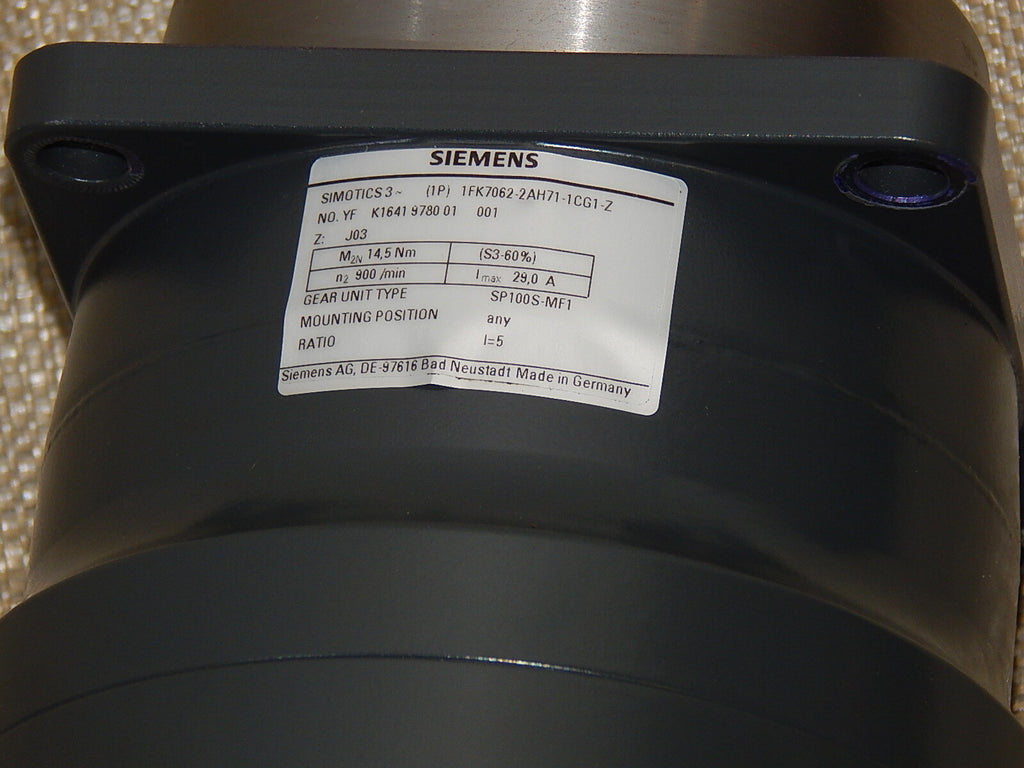 Siemens Getriebe SP100S-MF1 i=5 used