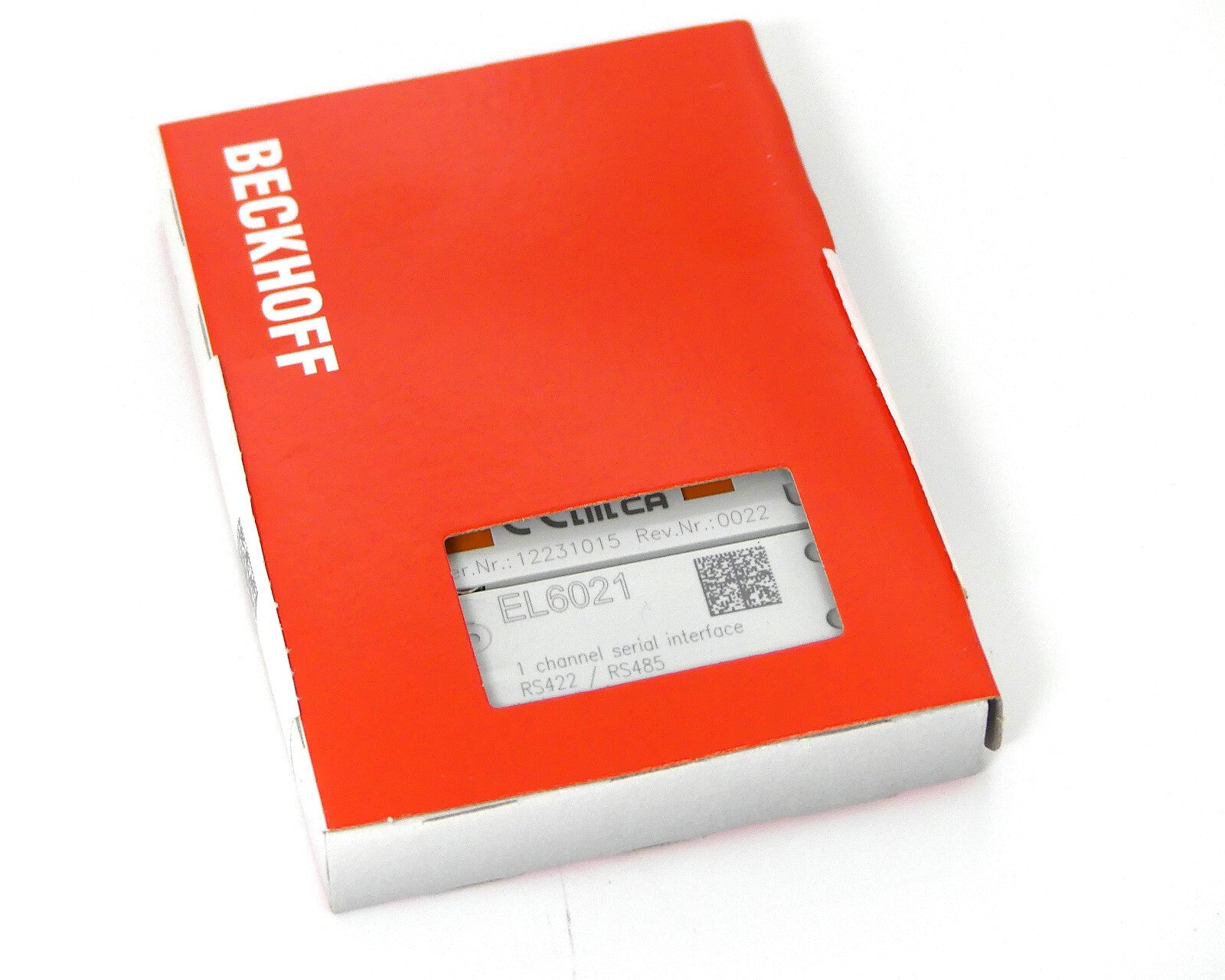 BECKHOFF EL6021 ETHERCAT-KLEMME-1-KANAL