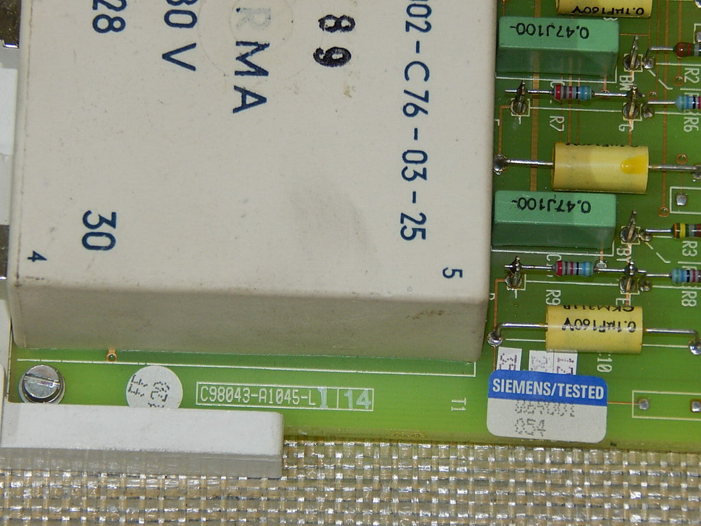  Siemens C98043-A1045-L1  14 Stromversorgung Used