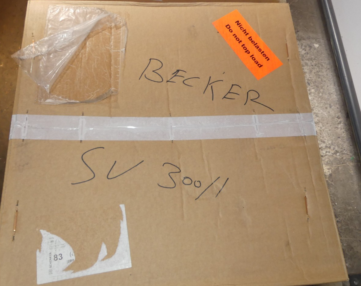 BECKER  SV 300/1  SV300/1 FDP 90L-125/2 B.j 2015