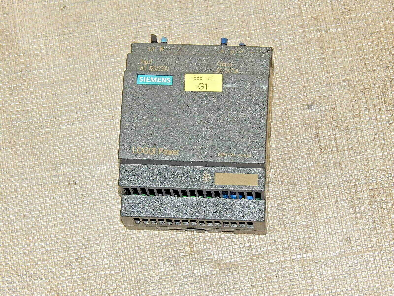  Siemens Logo! Power 6EP1311-1SH01 // 6EP1 311-1SH01 used