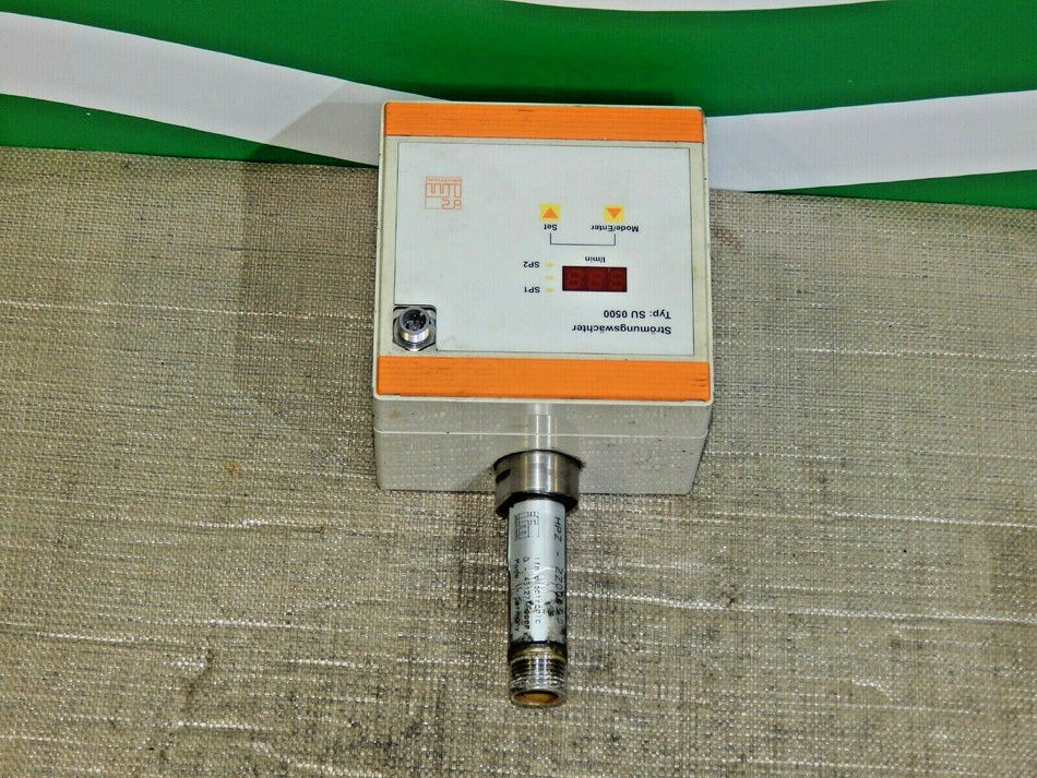 IFM SU 0500  Strömungswächter  IFM SU 0500 Flow Switch used s.Bilder