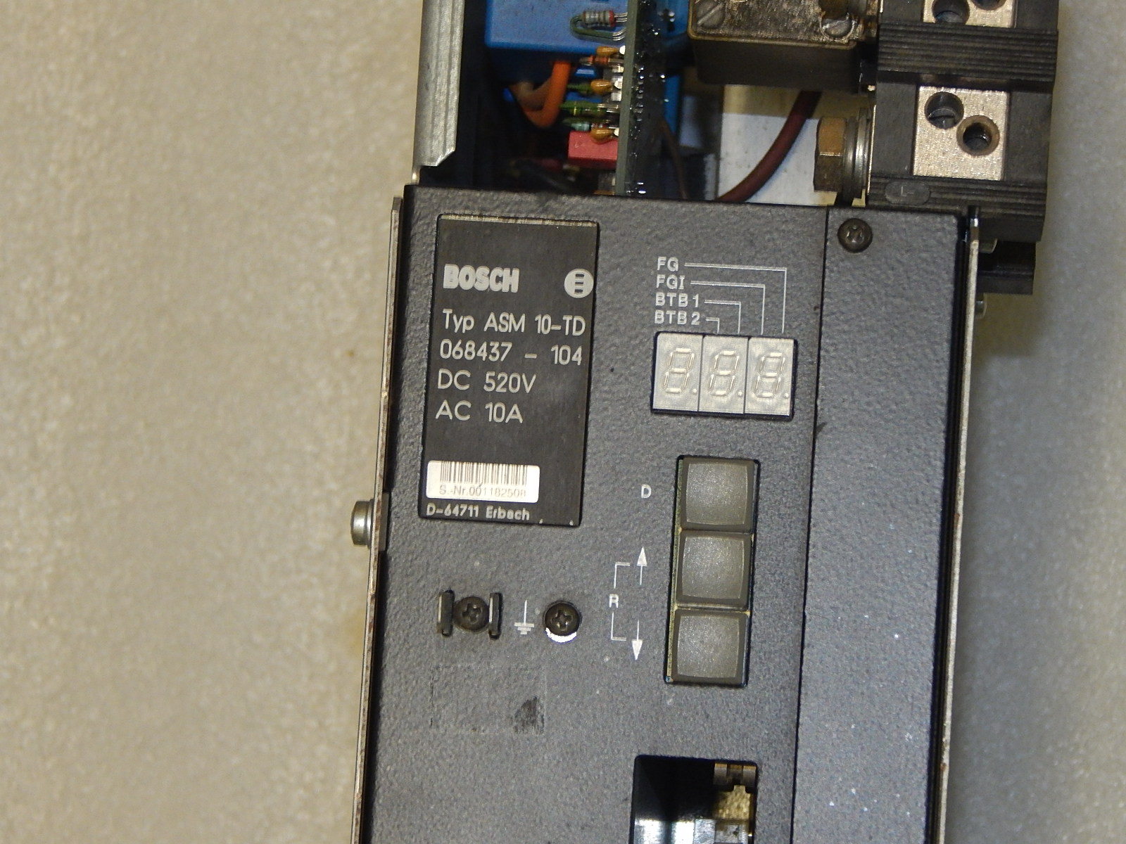 Bosch  ASM 10-TD 068437-104 Servo Modul  Used