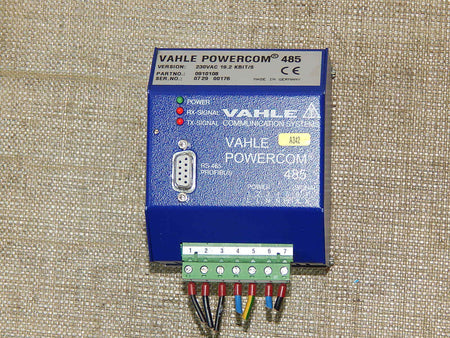 VAHLE Communication Systems Powercom 485,230 VAC 19.2 KBIT/S,0910108 used