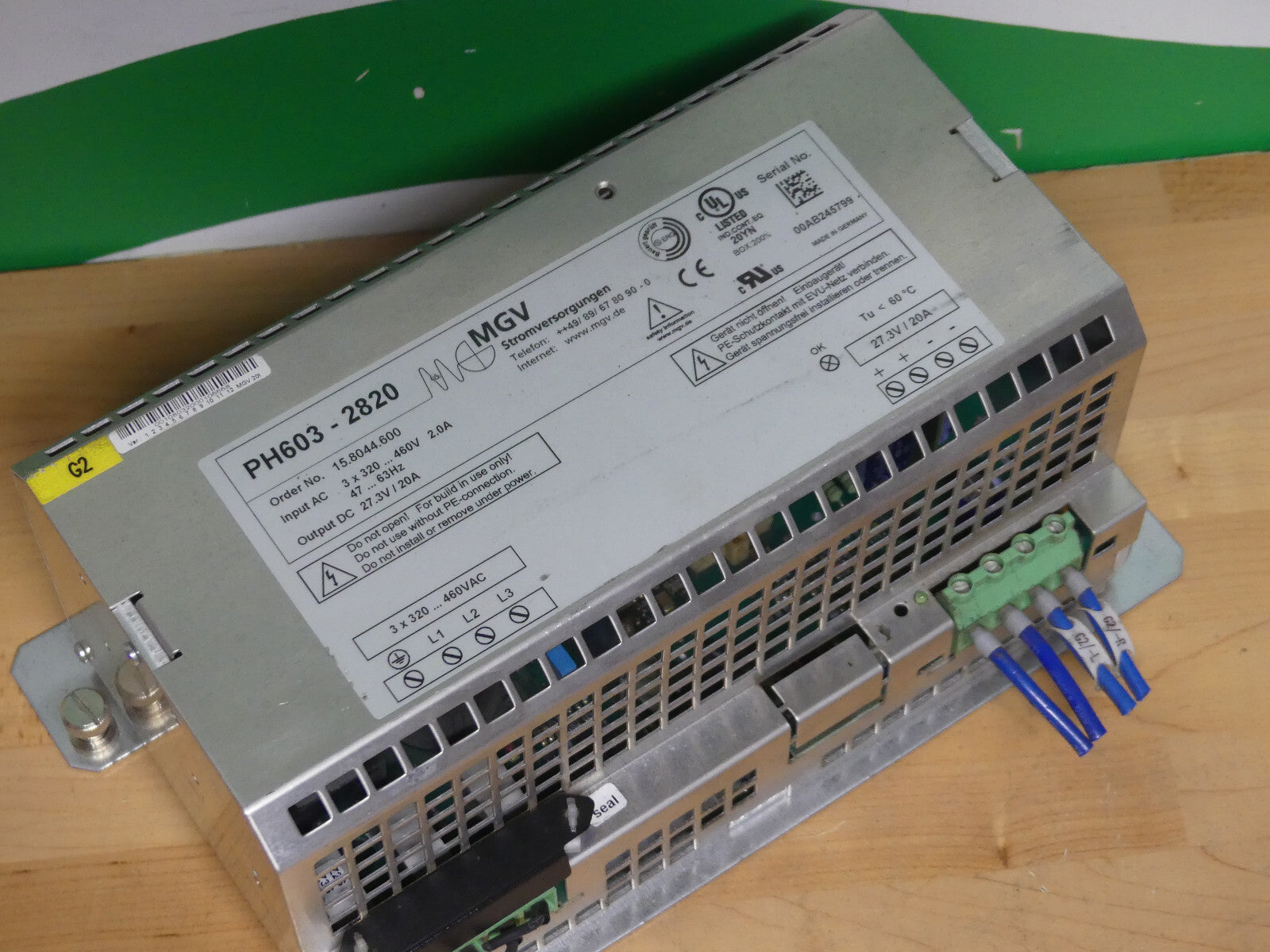 MGV Stromversorgungen PH603-2820