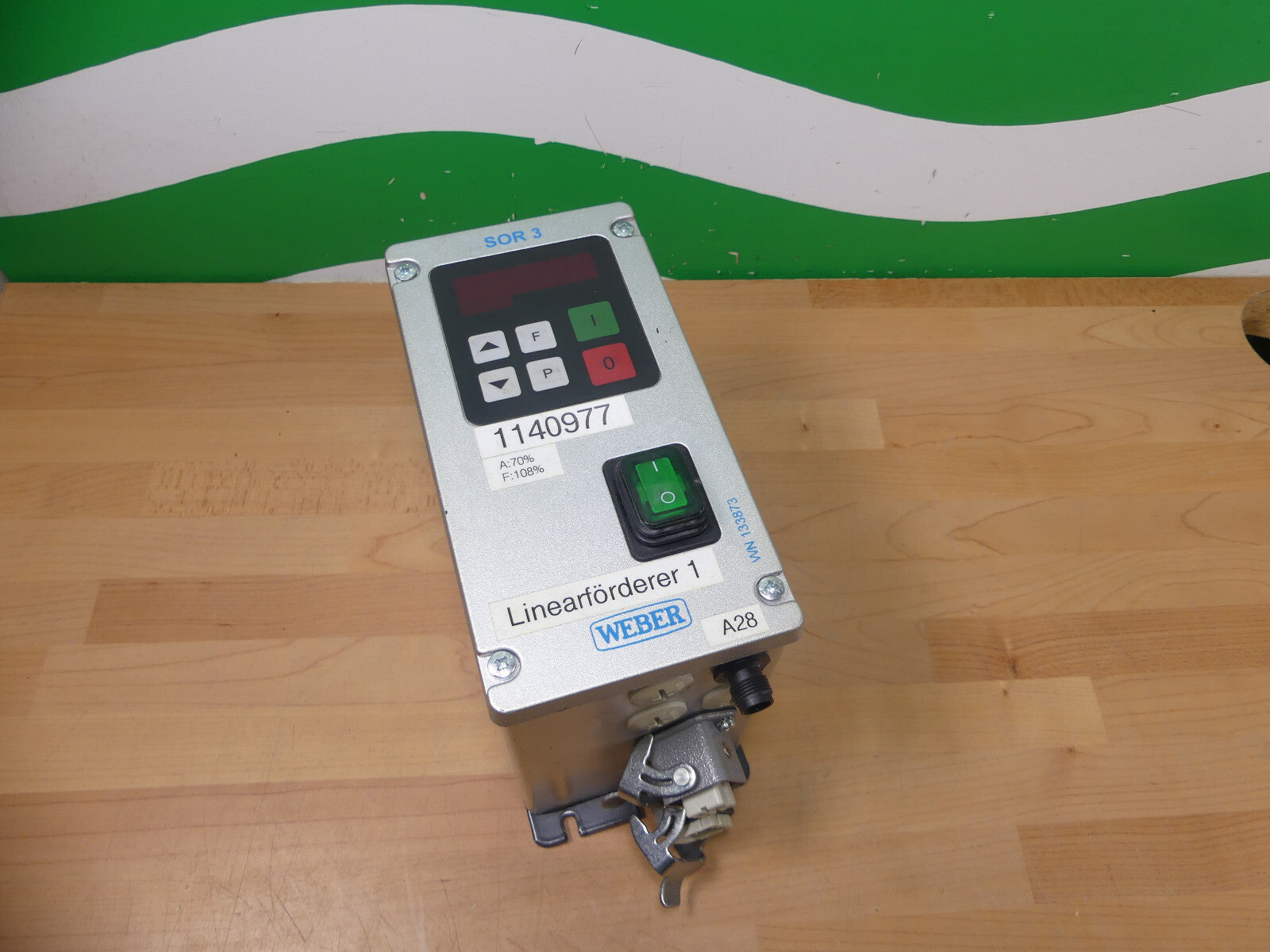 Weber SOR3 RQS A-534802 FREQUENCY CONTROLLER