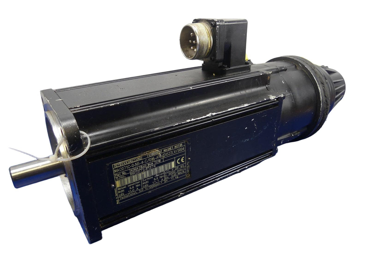 Indramat MAC071C-0-NS-4-C/095-A-0/DI522LV/S004 Permanent Magnet Motor