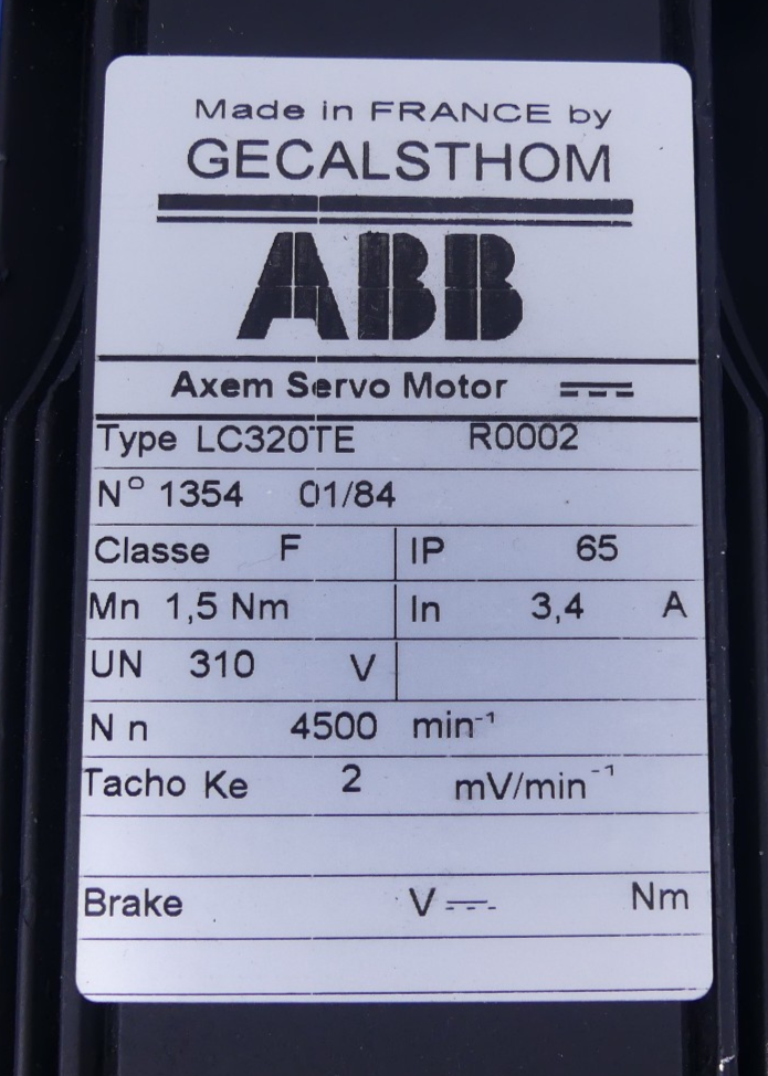 ABB LC320TE R0002 + Heidenhain ROD426 1500 27S12-03