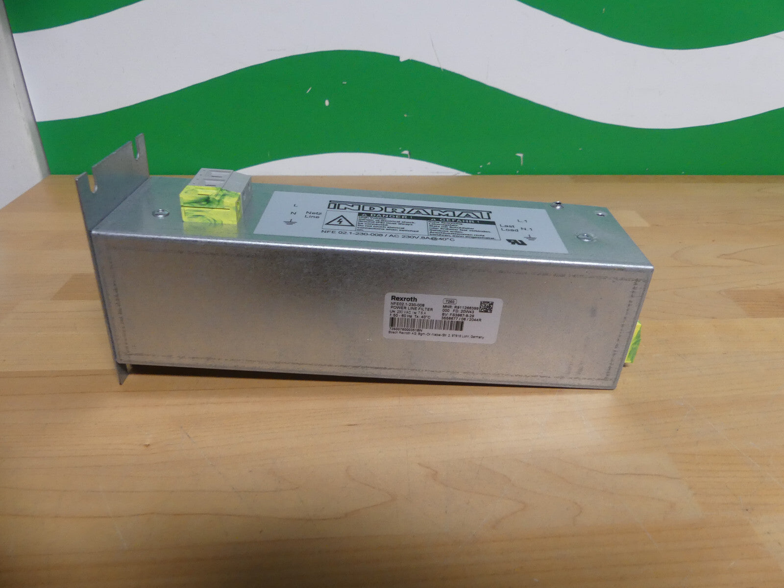 Rexroth Indramat Power Line Filter NFE02.1-230-008