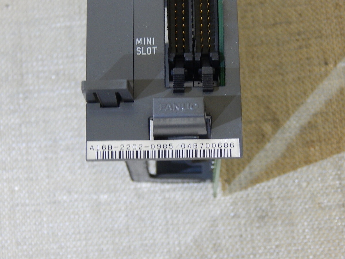  Fanuc I/O Netzteil Platte, A16B-2202-0985/04B700686 Gebraucht Used
