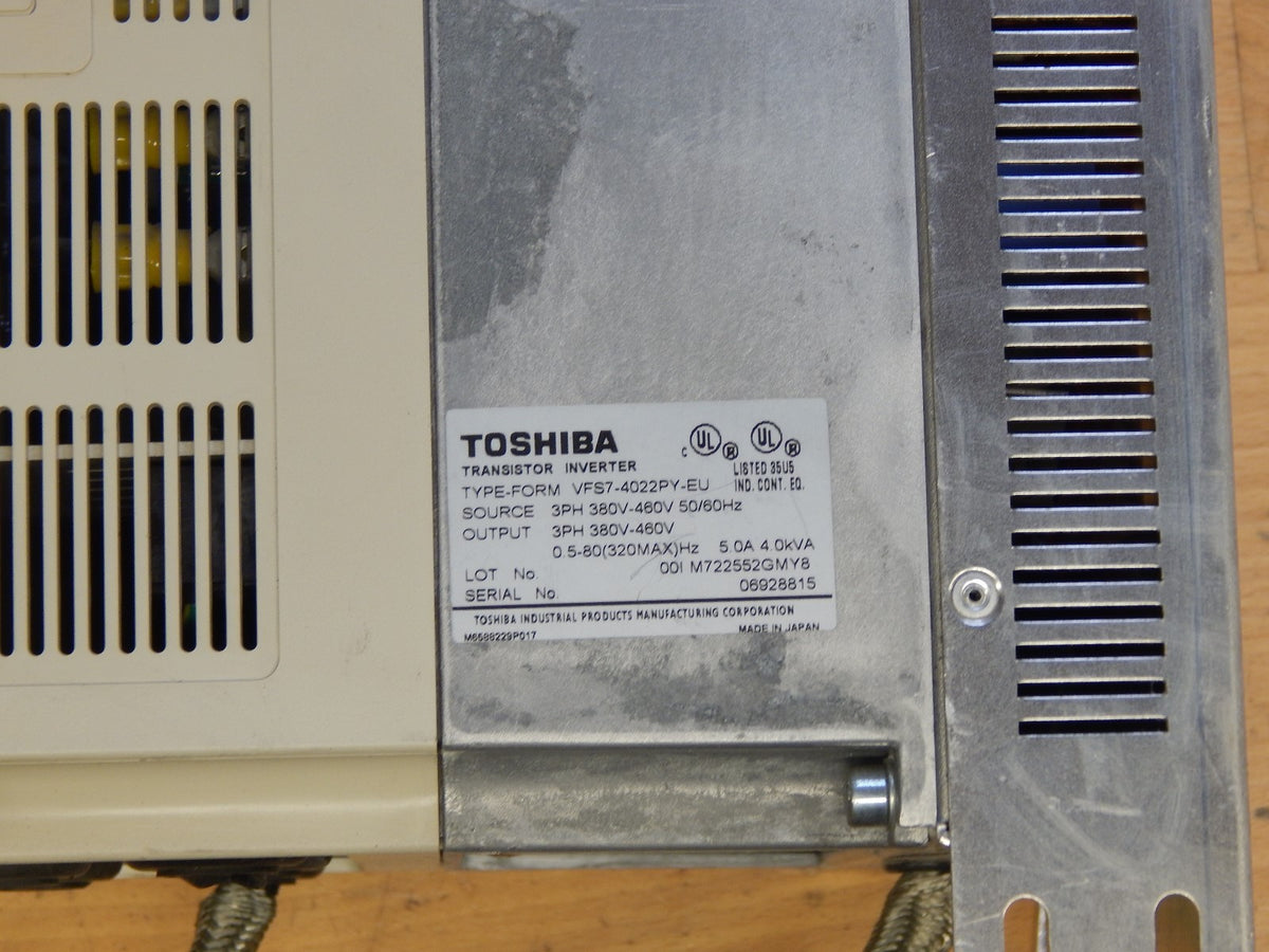 TOSHIBA VFS7-4022PY-EU // VFS74022PYEU Used