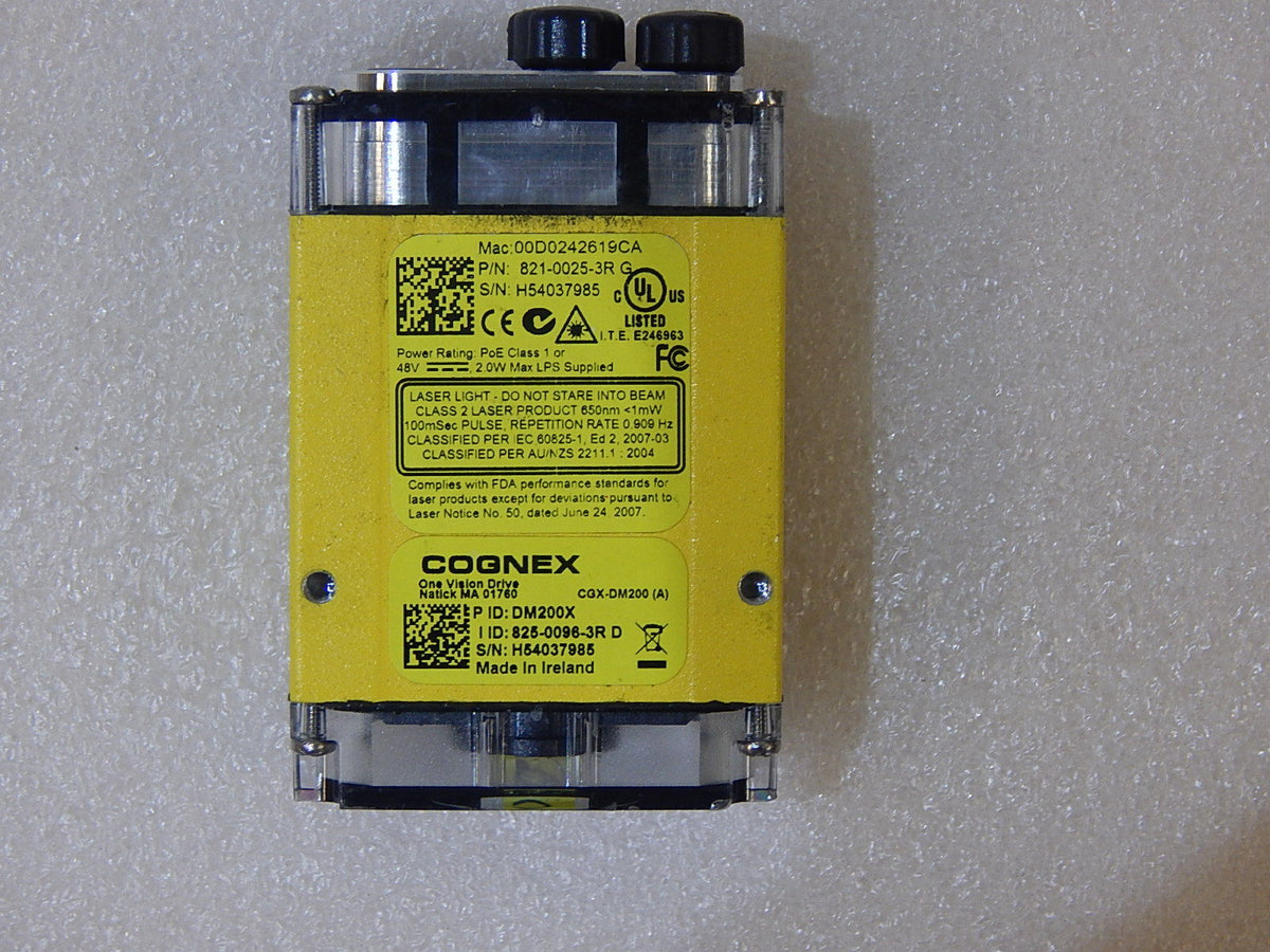 Cognex  DM200X  825-0096-3R D  scanner, used, 
