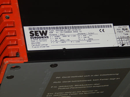  SEW EURODRIVE MOVIPRO Feldumrichter  PHC22A-A110M1-E10S-01 s.Bilder
