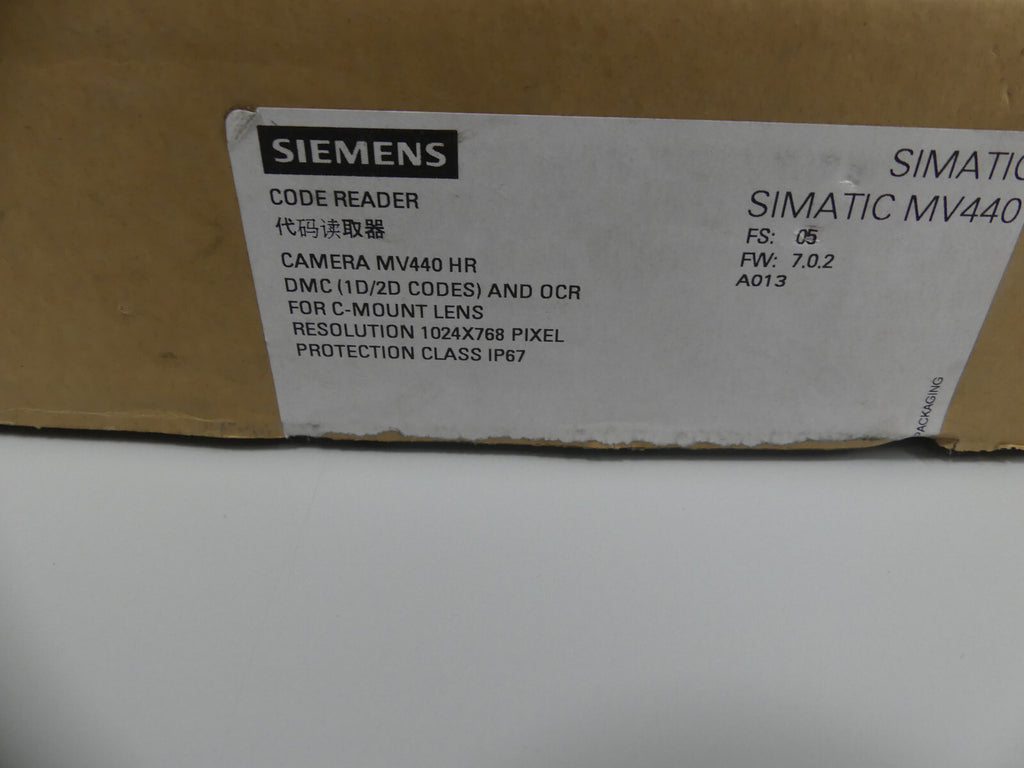 SIEMENS SIMATIC MV440 6GF3440-1GE10