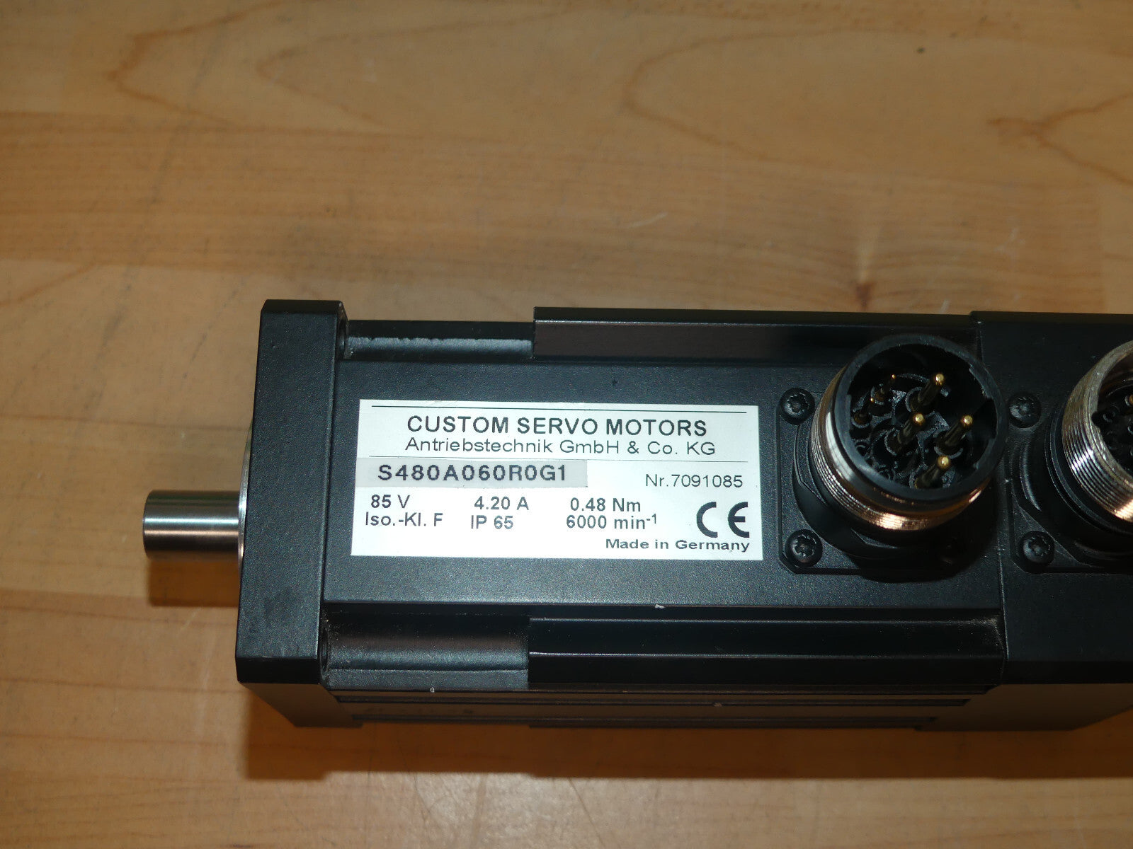Antribesteechink custom servo motor S480A060R0G1