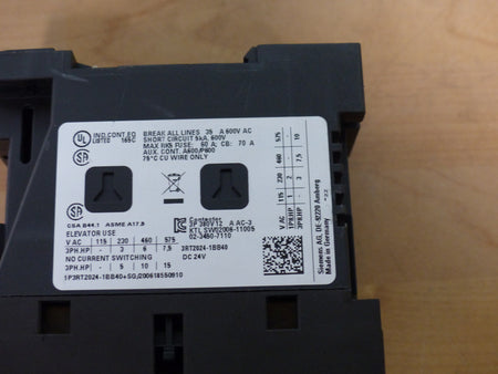 SIEMENS Sirius Leistungsschütz  3RT2024-1BB40 used s.Bilder