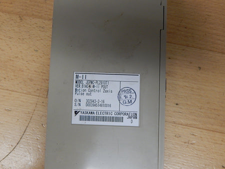 Yaskawa PL2910 Motion Control 2axis  JEPMC-PL2910T1 Used
