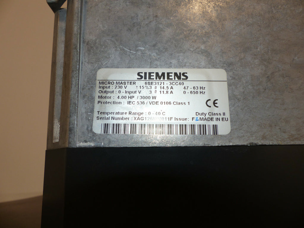Siemens 6SE3121-3CC40