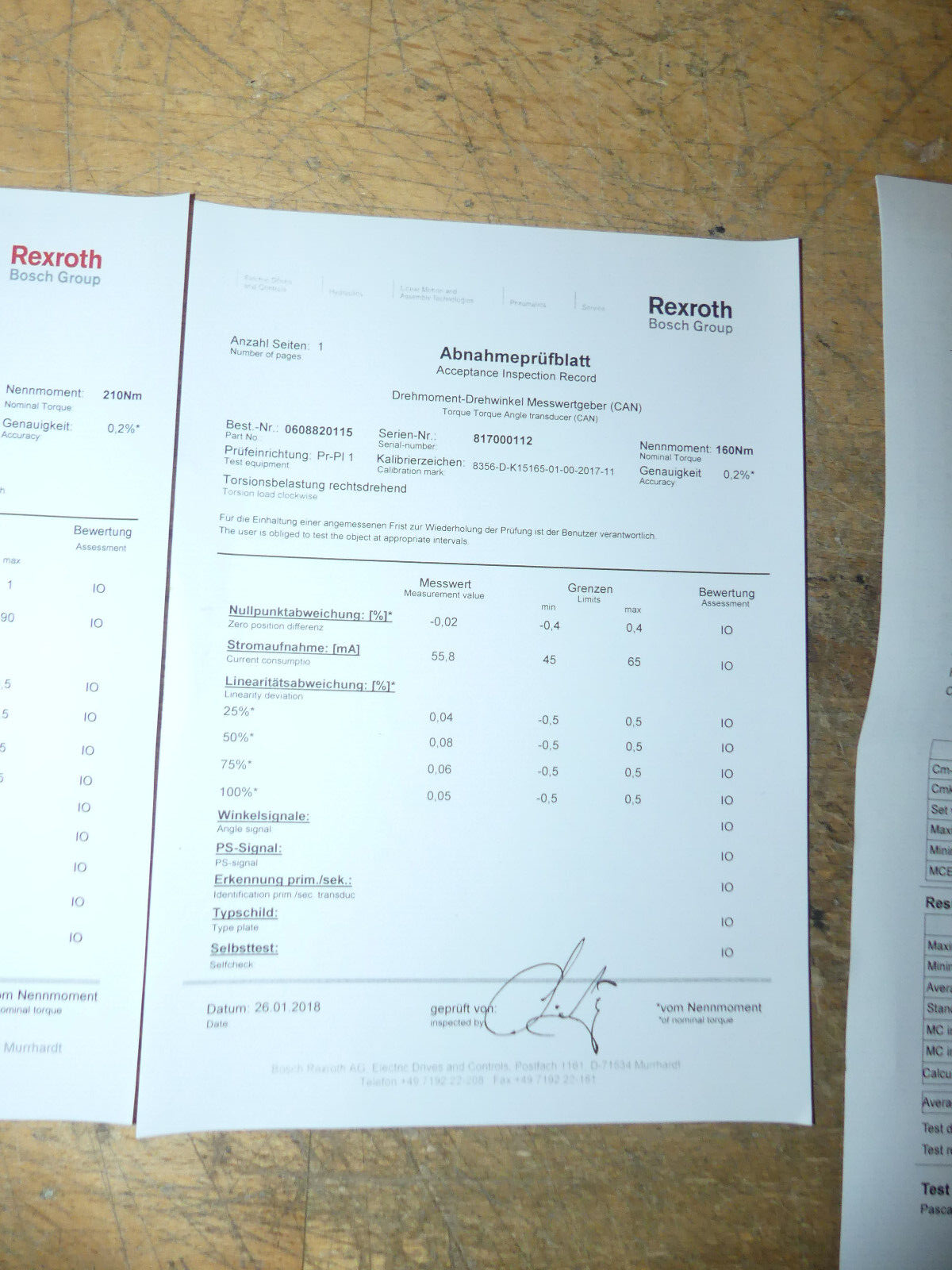 Rexroth Set 0608701018+0608720040+0608820115+0608801007+4VMC210 s.BIlder