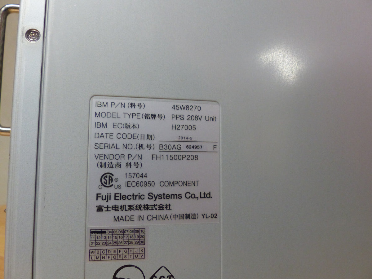 IBM 45W8270  Type. PPS 208V  power module 208V