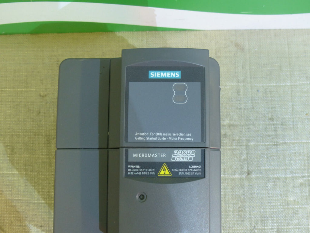 Siemens Micromaster 6SE6420-2AB22-2BA1