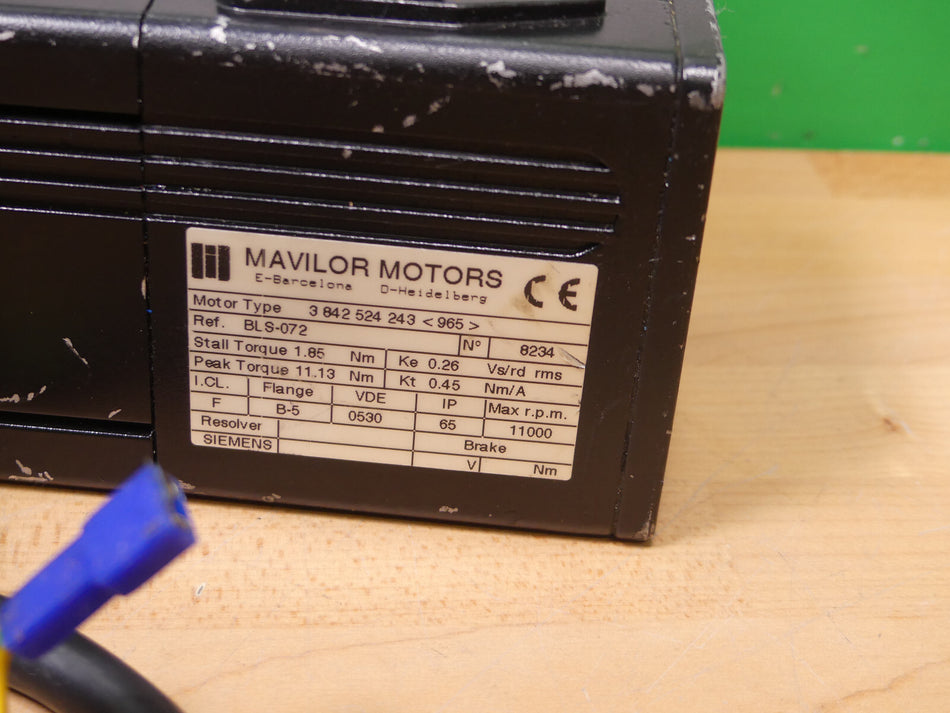 MAVILOR MOTOR 3842524243 965  BLS-072