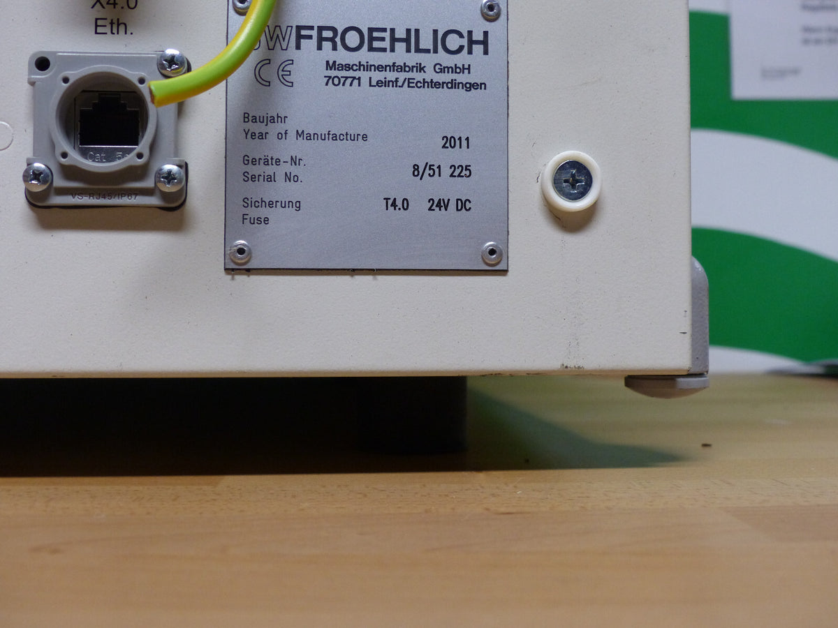 JW FROEHLICH MFL 200 LECKTESTGERÄT LEAK TEST DICHTHEITSPRÜFUNG 8/51 225 BJ.2011