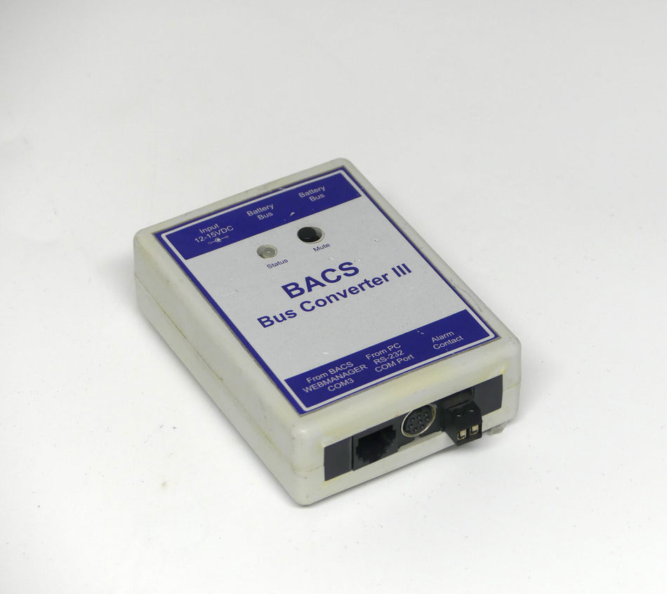 BACS Bus Converter III