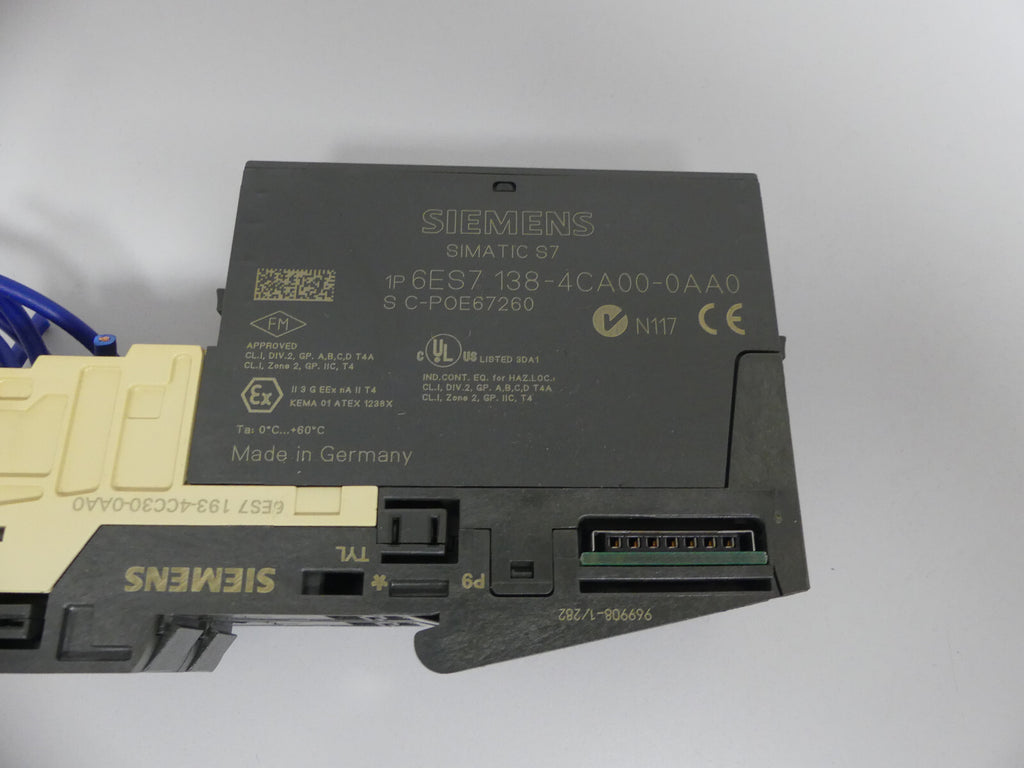 2x Siemens 6ES7 138-4CA00-0AA0