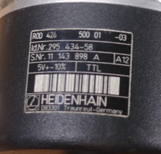 Heidenhain ROD 426 500 01-03 / 295 436-58