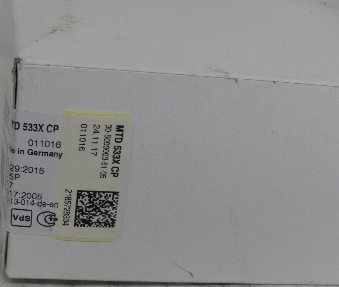 HEKATRON MTD533X CP 30-5000003-51-05 Rauchschalter Rauchmelde