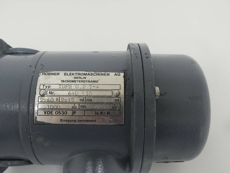 Hübner Tachometerdynamo TDPZ 0,2 T-4