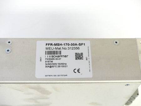 Schaffner FFR-MSH-170-30A-SF1